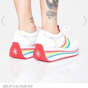 Delia’s by Dolls Kill platform sneakers